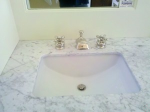 Sink and Faucet Installed by Joel from Craig Johnson Plumbing